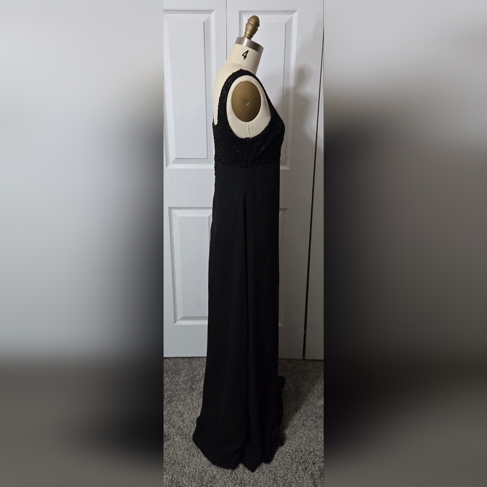 Rhapsody Black Evening Gown - Picture 4 of 10